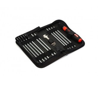 Herramientas para coches RC - Juego de herramientas de iniciación Dynamite metric - FLASH RC
