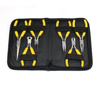Pliers, files, taps - 3x flat pliers, 2x cutting pliers, 1 circlip pliers - FLASH RC