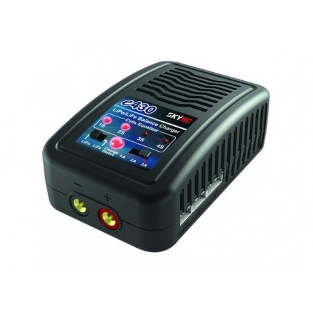 Ladegeräte - Ladegerät e430 2-4S 3A Lipo/LiFe 30W 220V Sky-Rc - FLASH RC