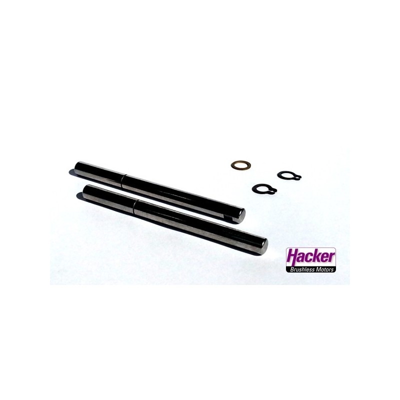 Motor shaft - Axis (2pcs) Brushless motor for A30-M-V4 - FLASH RC