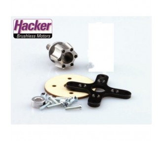 Befestigungsset - Motorhalterung + Propellerträger auf der Rotorseite Hacker A30-V4 - FLASH RC