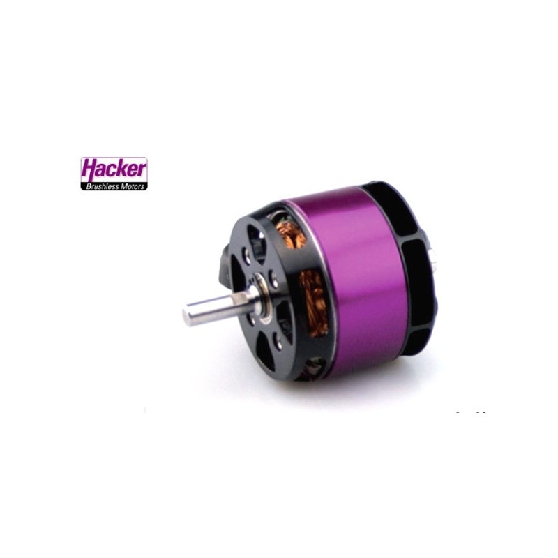 Outrunner - Motor sin escobillas Hacker A50-14 XS V4 (289g, 520kv, 826W) - FLASH RC