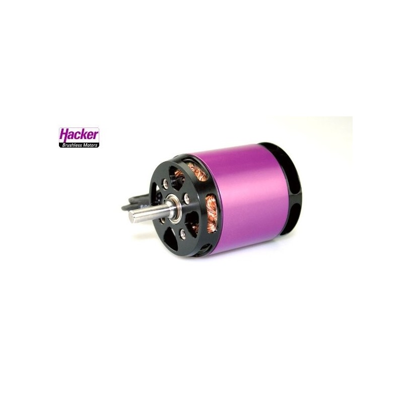 Outrunner - Motor sin escobillas Hacker A50-14 L V4 (445g, 300kv, 2000W) - FLASH RC