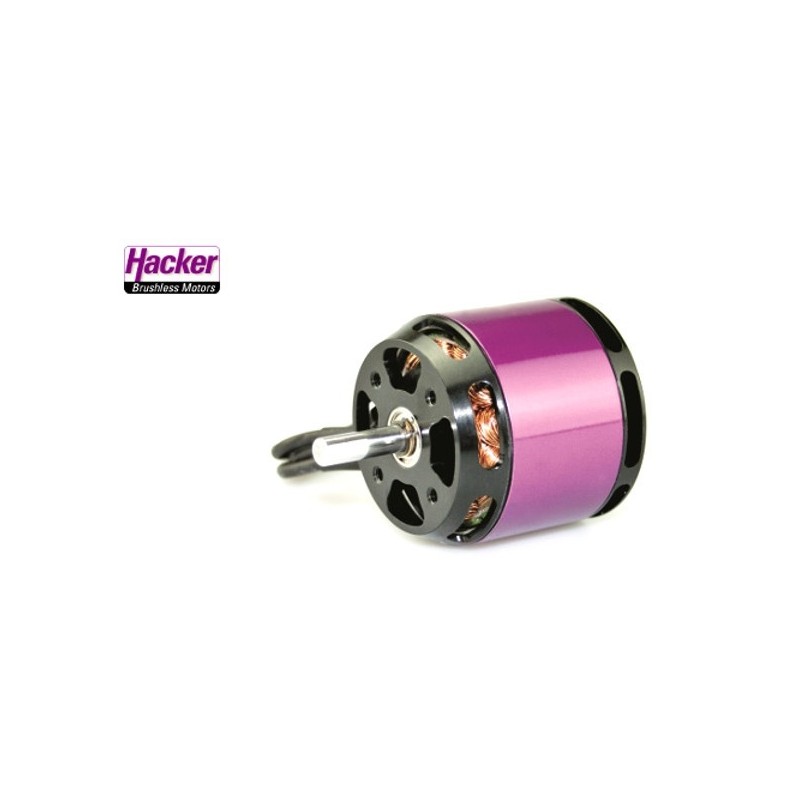 Outrunner - Motor sin escobillas Hacker A40-14S V4 14-Pole (198g, 530kv, 1100W) - FLASH RC