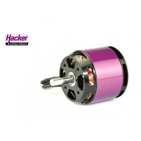 Outrunner - Moteur brushless Hacker A40-14S V4 14-Pole (198g, 530kv, 1100W) - FLASH RC