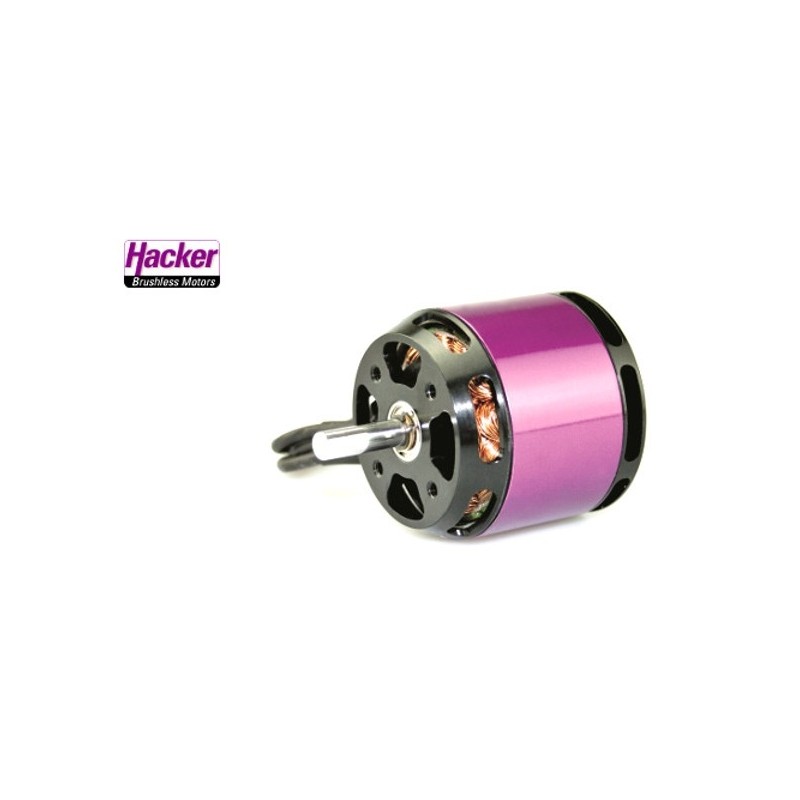 Outrunner - Brushless-Motor Hacker A40-12S V4 8-Pol (190g, 1350kv, 1400W) - FLASH RC