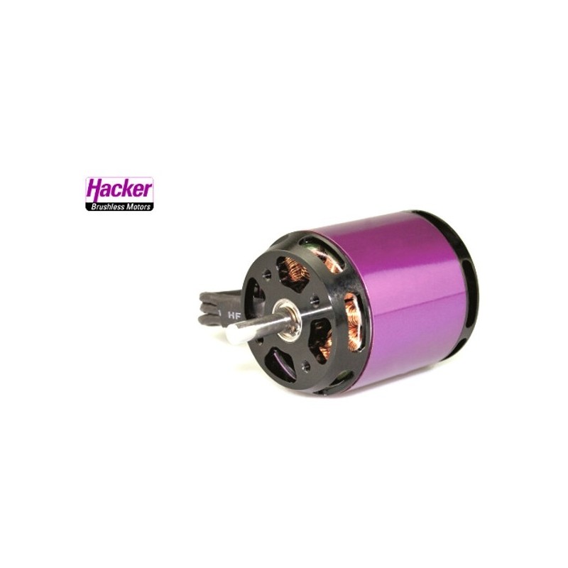 Outrunner - Hacker A40-14L V4 14-Pole brushless motor (190g, 355kv, 1380W) - FLASH RC