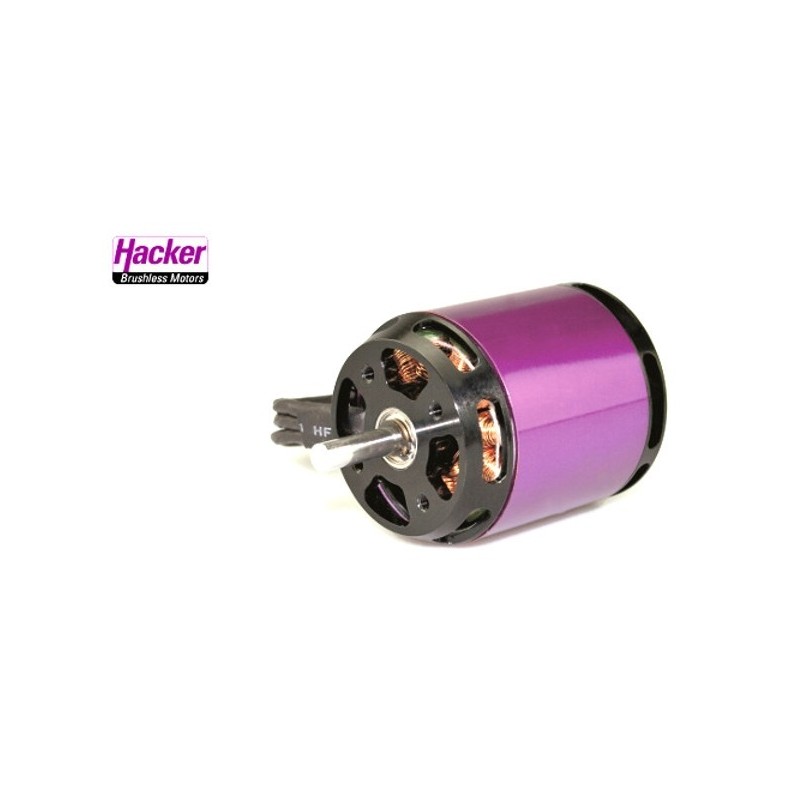 Outrunner - Moteur brushless Hacker A40-8L V4 8-Pole (265g, 1300kv, 710W) - FLASH RC