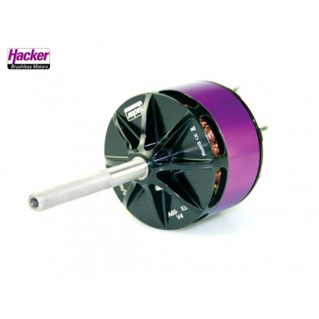 Outrunner - Brushless-Motor Hacker A60-6XS V4 28-Pol (480g, 370kv, 2300W) - FLASH RC