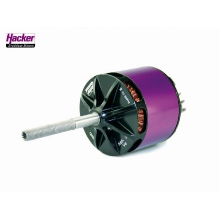 Outrunner - Hacker A60-8S V4 28-Pole brushless motor (595g, 188kv, 2860W) - FLASH RC