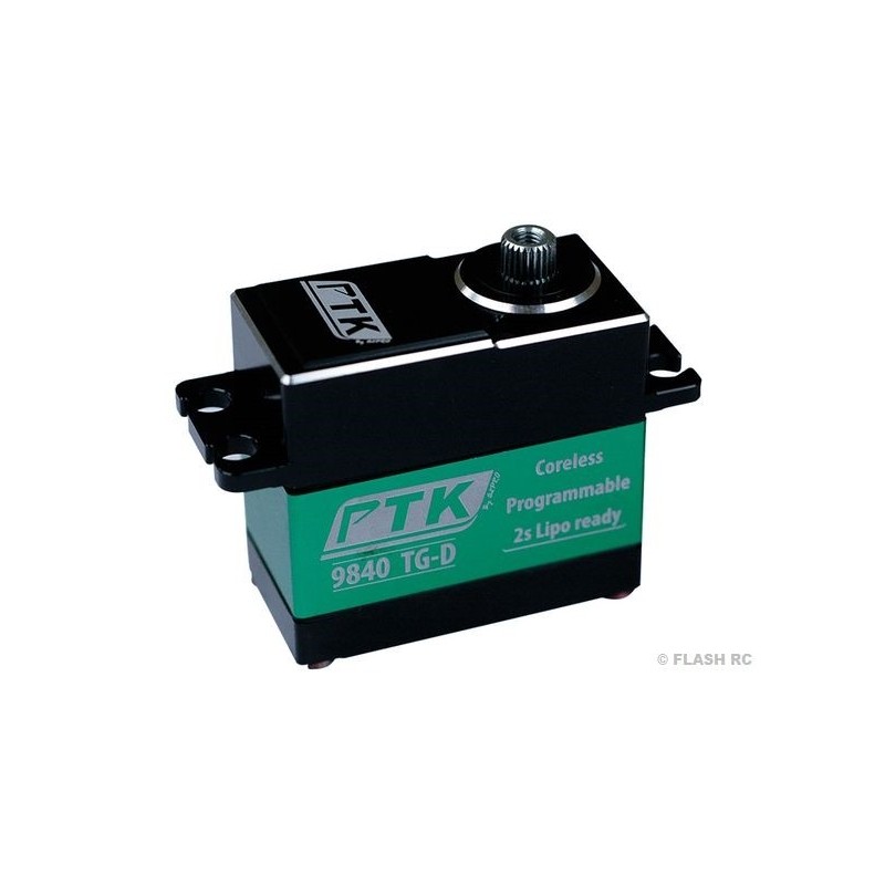 Servo Pro-Tronik Standard Numérique Coreless 9840 TG-D - FLASH RC