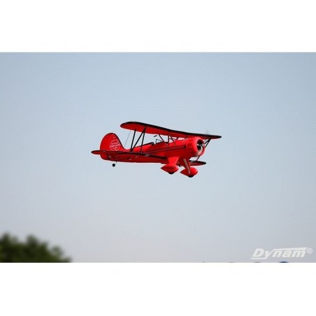 RC-Flugzeugmodelle - Flugzeug Dynam Waco YMF-5D Rot V2 PNP ca. 1.27m - FLASH RC