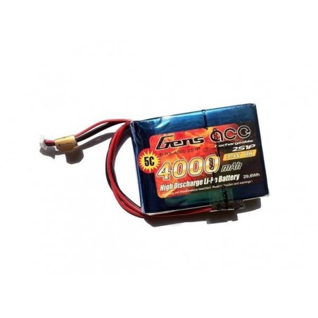 Batterie ricevitore - Gensace 4000mAh 7.4V 2S1P LiPo batteria ricevitore - FLASH RC