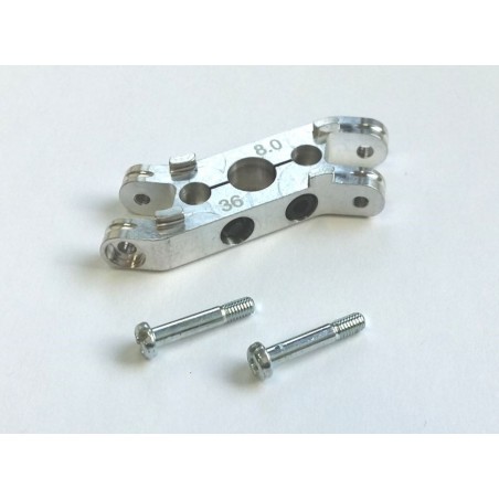 Porte-pâles pour hélices repliables - Porte-pales en Z 41/8mm 6mm Hacker - FLASH RC