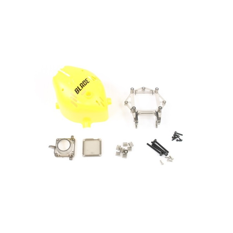 Accesorios FPV Racers (Electrónica/Baterías...) - Torrent 110 FPV - Fuselaje amarillo - FLASH RC