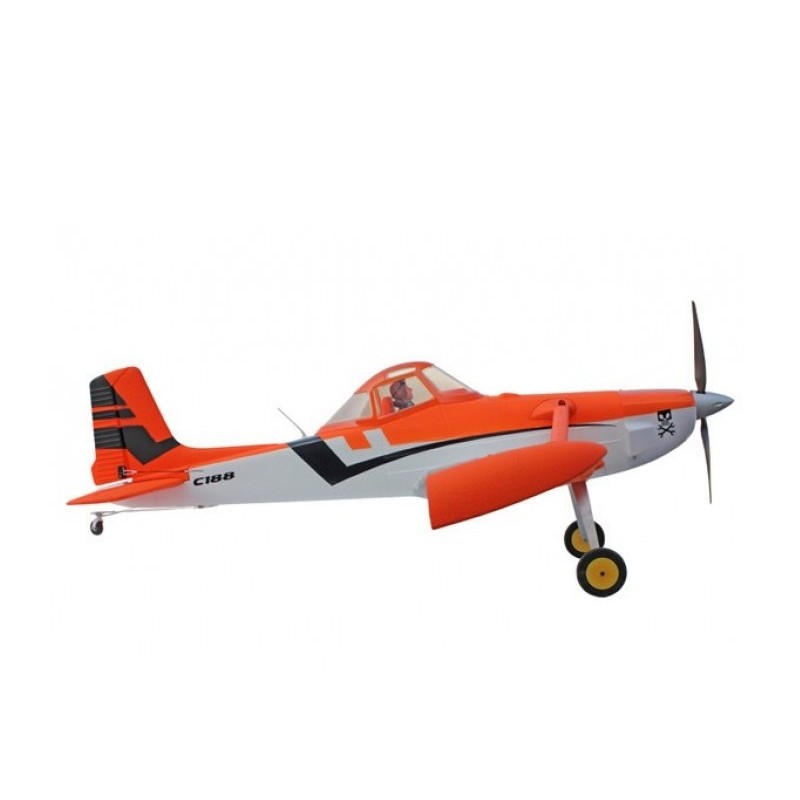 Aircraft Dynam Cessna 188 PNP orange approx.1.50m