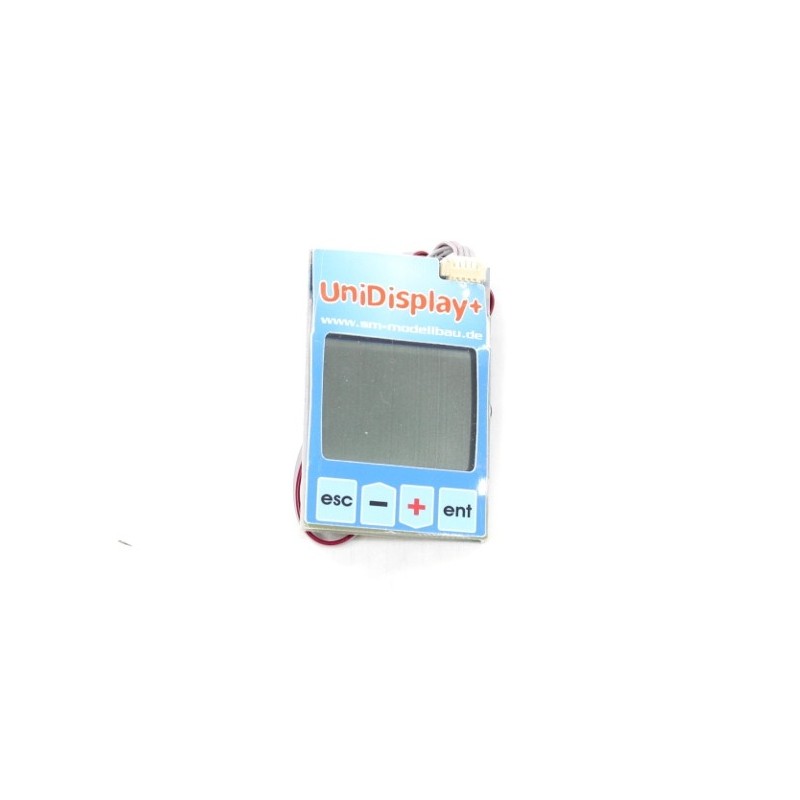 Autres modules & télémétrie - Interface Unidisplay pour Unisens-E / GPS logger 2 SM Modellbau - FLASH RC
