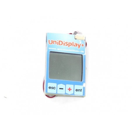 Weitere Module & Telemetrie - Unidisplay-Schnittstelle für Unisens-E / GPS-Logger 2 SM Modellbau - FLASH RC