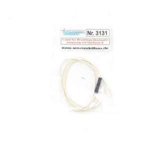 Otros módulos y telemetría - Cable sensor RPM Brushless para Unisens-E SM Modellbau - FLASH RC 2