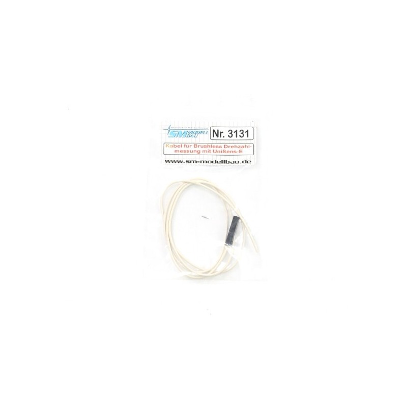 Other modules & telemetry - RPM Brushless sensor cable for Unisens-E SM Modellbau - FLASH RC