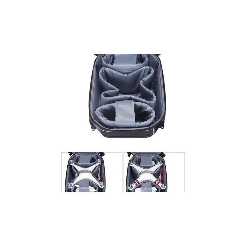 Accessori e ricambi per droni - Zaino Elegance per Phantom 4/Pro/Pro+ e Phantom 2,3 - FLASH RC