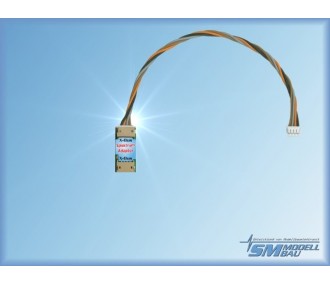 Autres modules & télémétrie - Adaptateur télémétrie Unisens-E, Unilog 2 et GPS logger vers Spektrum X-Bus SM Modellbau - FLASH R