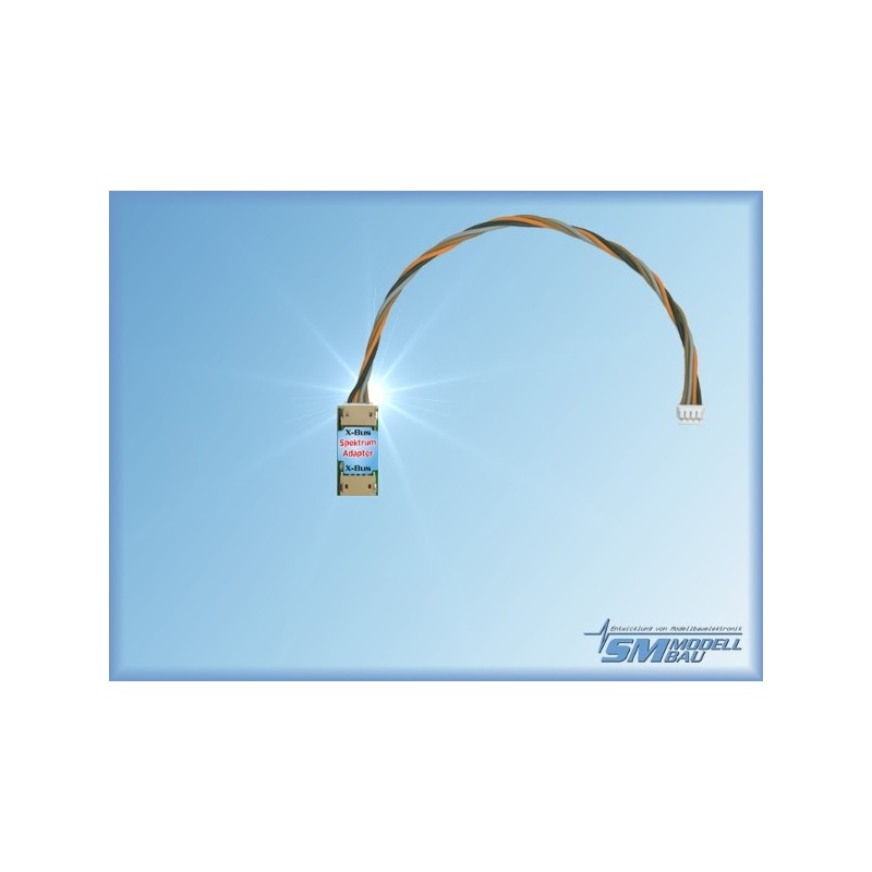 Otros módulos y telemetría - Unisens-E, Unilog 2 y GPS logger a Spektrum X-Bus SM Adaptador de telemetría Modellbau - FLASH R
