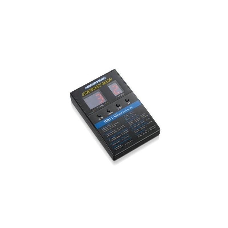 Programmierkarten - Programmierkarte für Platinum V1/V2 & Flyfun V5 series HOBBYWING - FLASH RC
