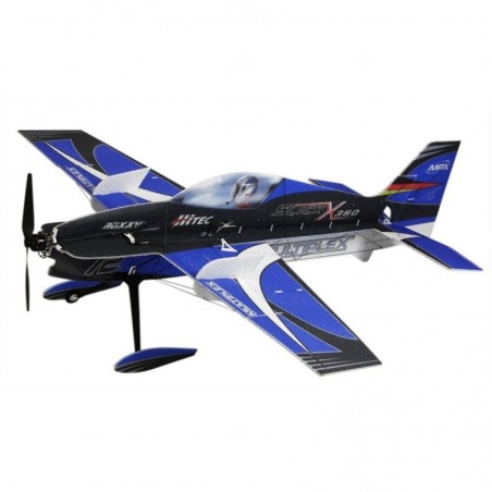 Aviones RC Indoor - KIT Multiplex Slick X360 4D Indoor Edition azul aprox 0,86m - FLASH RC