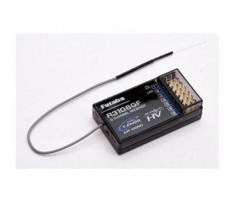2.4GHz S-FHSS/FHSS/T-FHSS FUTABA - R3106GF 2.4GHZ Futaba 6 Channel T-FHSS Air Receiver (without telemetry) - FLASH RC
