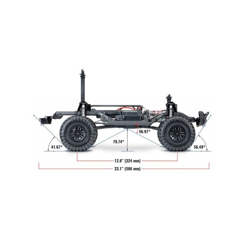 Traxxas TRX-4 DEFENDER Gris Scale & Trail crawler RTR 82056-4 - FLASH RC