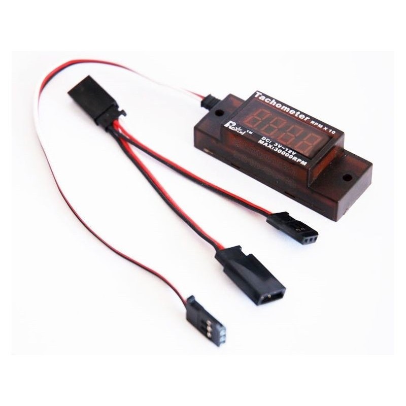 Interruttori e altro - V3 RCEXL mini tachimetro per motore DLE - FLASH RC