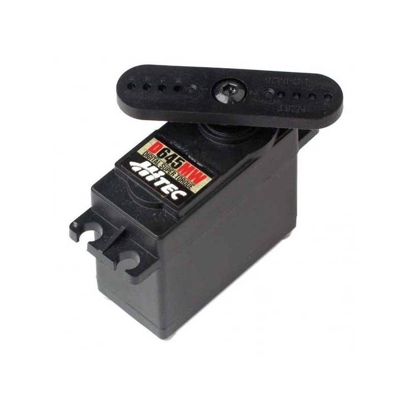 Servos - Hitec D-645MW HV standard digital servo (60g, 12.9kg.cm, 0.17s/60°) - FLASH RC