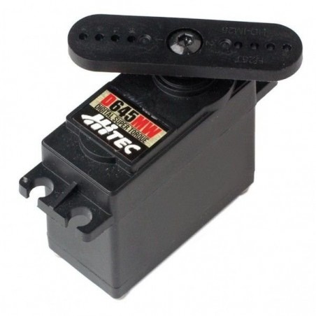 Servos - Standard-Digitalservo Hitec D-645MW HV (60g, 12.9kg.cm, 0.17s/60°) - FLASH RC