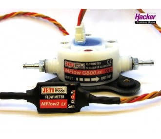 Otros módulos y telemetría - MFlow2 G800 Duplex 2.4EX Sensor de motor Jeti - FLASH RC