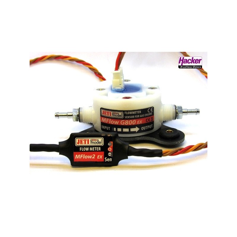 Otros módulos y telemetría - MFlow2 G800 Duplex 2.4EX Sensor de motor Jeti - FLASH RC