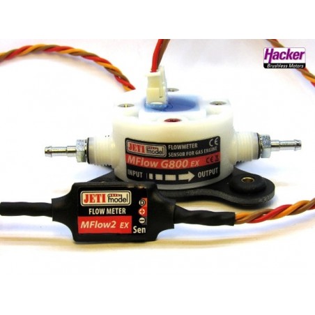 Andere Module & Telemetrie - Sensor MFlow2 G800 Verbrennungsmotor Duplex 2.4EX Jeti - FLASH RC