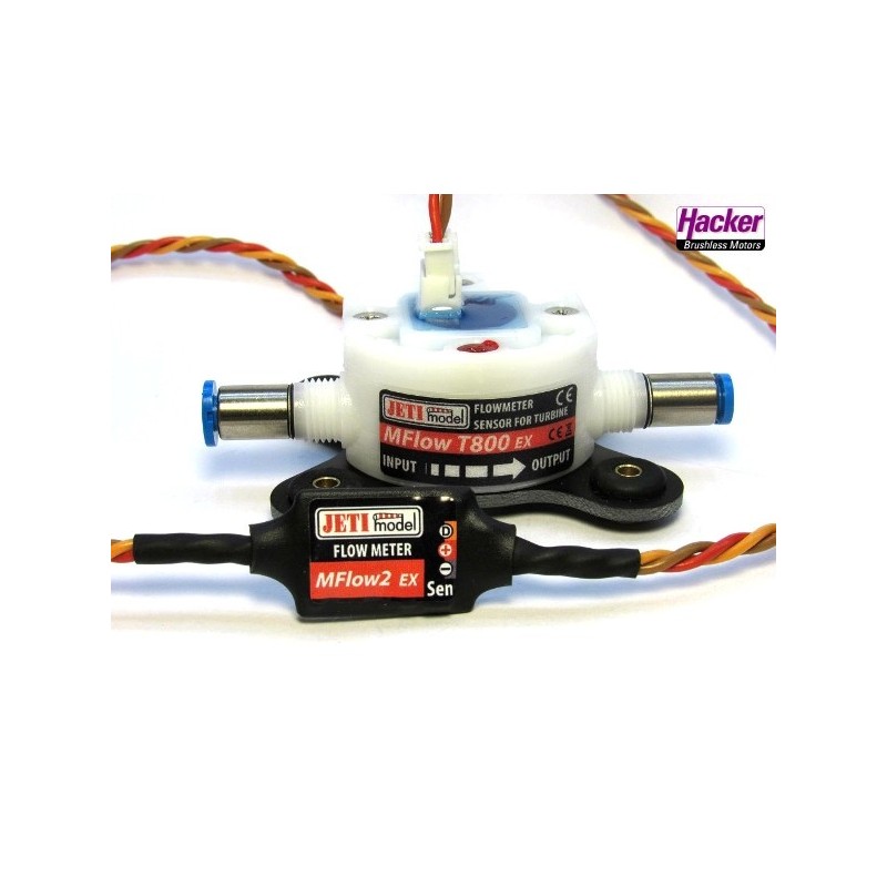 Weitere Module & Telemetrie - MFlow2 T800 Turbine Duplex 2.4EX Jeti Sensor - FLASH RC