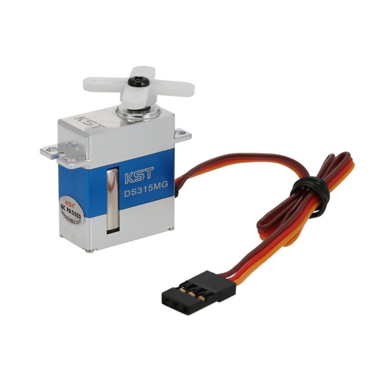Servo mini KST DS315MG HV 12mm (20g, 4.8kg.cm, 0.07sec/60°) - FLASH RC