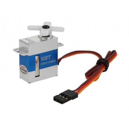 Servi - Servo mini KST DS315MG HV 12mm (20g, 4.8kg.cm, 0.07sec/60°) - FLASH RC