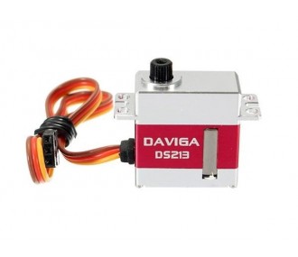 Servos - Servo mini KST DS213MG Daviga - 12mm (20g, 3.0kg.cm, 0.07sec/60°) - FLASH RC
