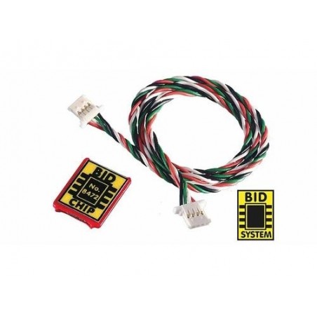 Accessori per caricabatterie - Chip BID + cavo di prolunga Multiplex da 30 cm - FLASH RC