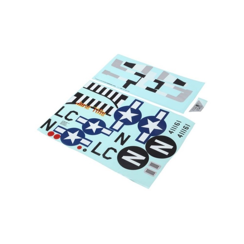 Decal Sheet: P-51D 1.2m - FLASH RC