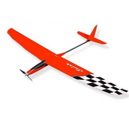 Motoveleros RC - Swish Electro rojo aprox.1.49m ARF TOPMODEL.CZ - FLASH RC