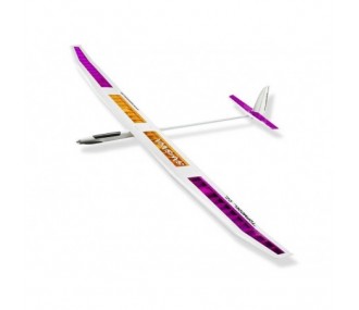 RC gliders - Samsara yellow/purple transparent approx.3.20m ARF TOPModeL CZ - FLASH RC