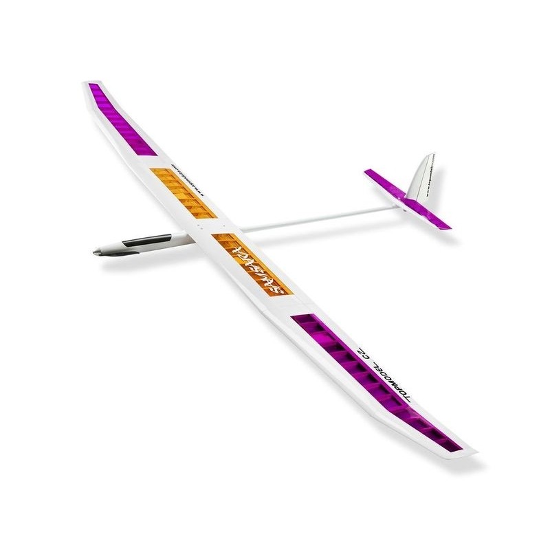 RC-Motorsegler - Samsara gelb/violett transparent ca.3.20m ARF TOPModeL CZ - FLASH RC