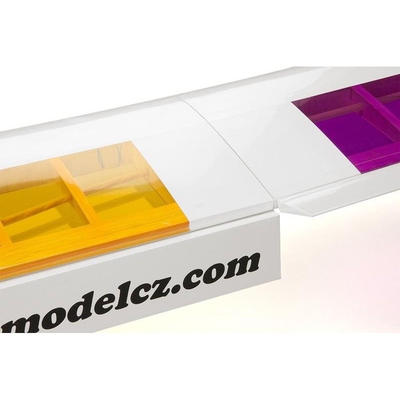 Planeadores RC - Samsara amarillo/morado transparente aprox.3.20m ARF TOPMODEL CZ - FLASH RC