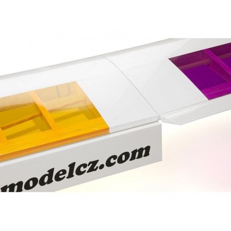 Motoplaneurs RC - Samsara jaune/violet transparent env.3.20m ARF TOPModeL CZ - FLASH RC