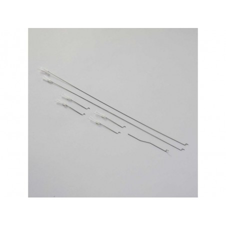 Zubehör (Teile) - Pushrod set with clevis: P-39 1.2m - FLASH RC