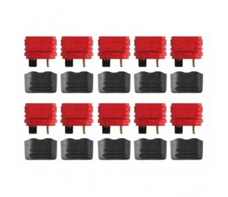 Deans socket / Mini Deans - Deans socket with cap (10pcs) - FLASH RC